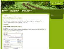 Tablet Screenshot of evoweb.de